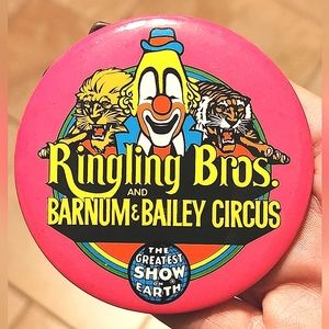 Ringling Bros and Barnum & Bailey Vintage Circus Button